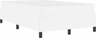 vidaXL Vidaxl - Estructura De Cama Con Colch&oacute;n Con Colch&oacute;n Blanco 120 X 200 Cm