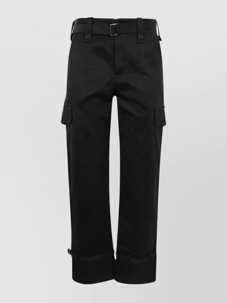 sacai cotton chino trousers