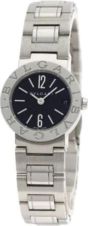Bulgari Pre-owned Bb 23Ss Polshorloge - Dames - Vintage Horloges - Zwart - ONE Size - Vintage
