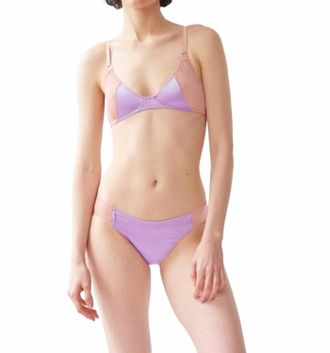 Araks Mid-Rise Cotton Yahvi Panty In Dove Grey