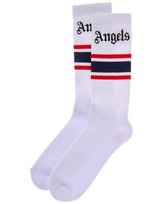 Palm Angels Classic Logo Striped Socks