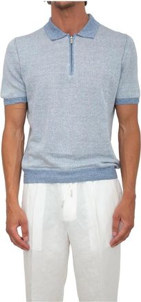 Gran Sasso Hombre, Camisetas, Azul, Talla: L
