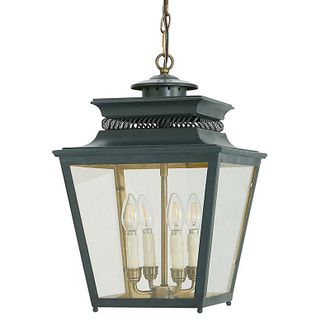 Ballard Designs Piedmont 4-Light Lantern - Navy - Ballard Designs