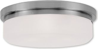 Livex Lighting Livex Stratus 3-Light Bn Ceiling Mount Or Wall Mount