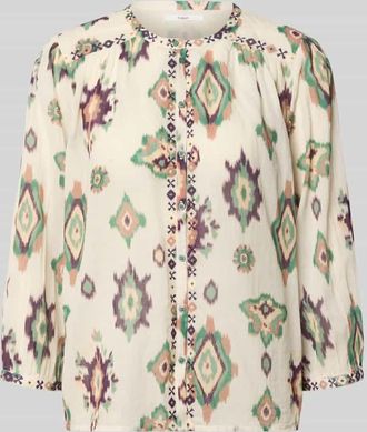 BA&SH Regular Fit Bluse mit 3/4-Arm Modell ODELIE in Ecru, Gr&ouml;&szlig;e XS