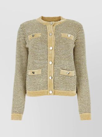 Tory Burch regular-fit tweed jacket