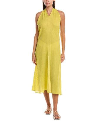 Natori Gauze Maxi Halter Dress