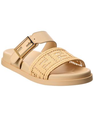 Fendi Feel Leather Sandal