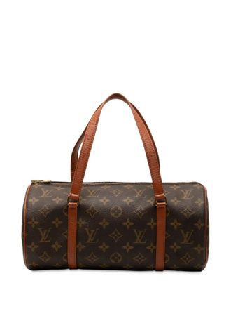 Louis Vuitton 1988s Papillon 30 handtas met monogram - Bruin
