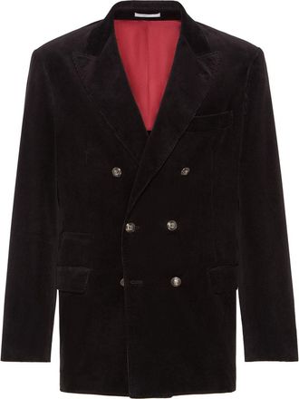 Brunello Cucinelli Corduroy blazer in Black at Nordstrom, Size 58 It