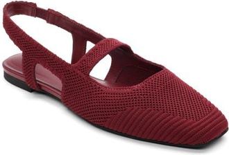 Sanctuary Klara Slingback Flat in Crimson at Nordstrom, Size 8.5