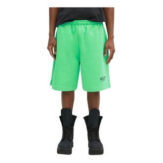VETEMENTS Oval Logo Shorts - Heren - Korte broeken - Groen - Maat: L Katoen