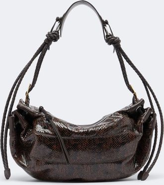 Isabel Marant Bolso al hombro Maia Medium de piel grabada