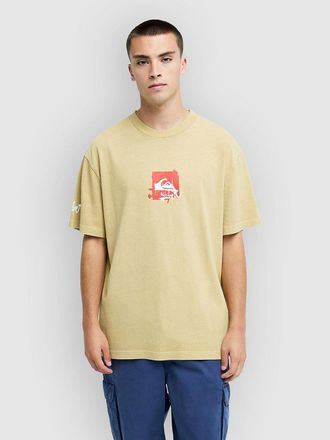 Quiksilver Yg Echo T-Shirt marrone