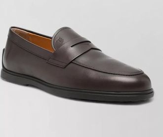 Tod's leather loafers