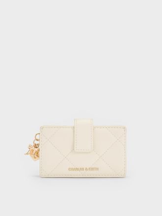 Charles & Keith Arrietty Quilted Belted Card Holder
