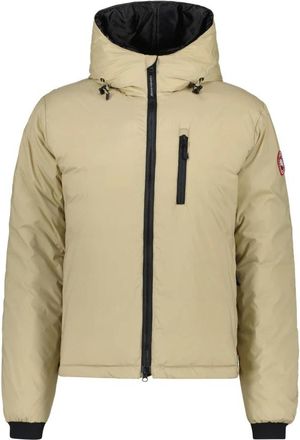 Canada Goose 5078M Lodge Hoody - Heren - Jassen - Beige - Maat: S Leer