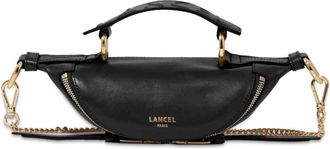 Lancel Origami Mini Handtas Zwart - Dames - Handtassen - Zwart - ONE Size - Leer - Tassen