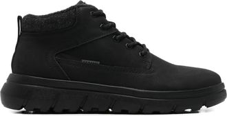 Bugatti Enkellaarzen met veters - Zwart