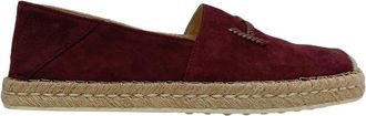 Tod's Womens Suede Gomma Espadrille Flat (Authentic Pre-Loved)
