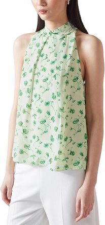 L.k. Bennett Frink Silk-Blend Top