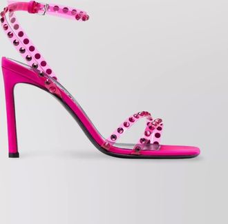 Sergio Rossi crystal embellished strappy heeled sandals