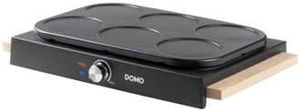 Domo Do8717p Crepera El&eacute;ctrica Negra 1000 Vatios