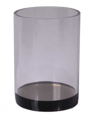 Mike + Ally Smoked Ice Lucite Tumbler