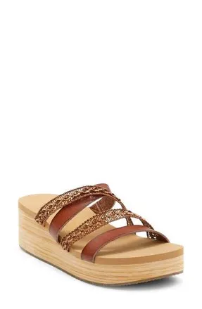 Skechers Summer Platform Sandal in Luggage at Nordstrom Rack, Size 10