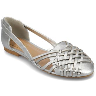 Journee Collection Women & apos;s Ekko Medium and Wide Width Flat Sandals