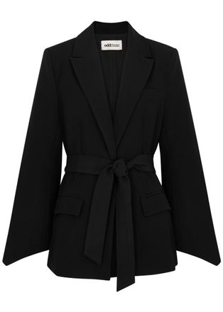Odd Muse Ultimate Muse Stretch-crepe Blazer - Black - S (UK8-10 / S)