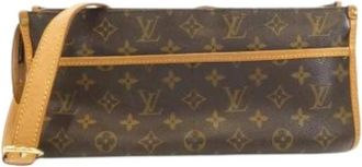 Louis Vuitton Pre-owned Cross Body Bags, female, Brown, Size: ONE SIZE Pre-owned Canvas Crossbody Bag