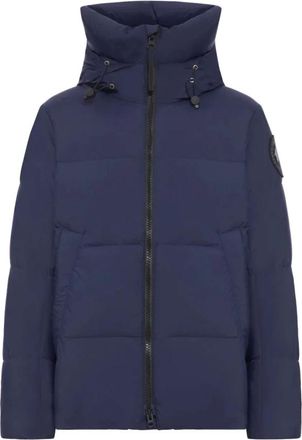 Canada Goose Crofton Puffer Matte - - Jackets - Donna - Blu - XL