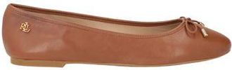 Ralph Lauren JAYNA NAPPA LEATHER FLAT