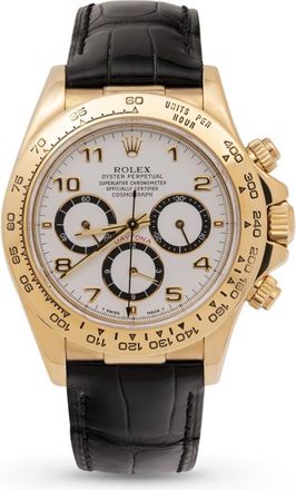 Rolex Pre-owned Rolex Cosmograph Daytona Chronograph Automatic White Dial Mens Watch 16518 WAL