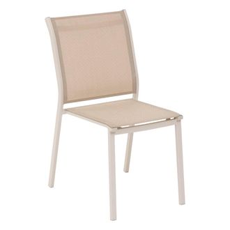 Hesperide Hesperide - Silla Apilable Essentia Lino Y Arcilla - Hesp&eacute;ride