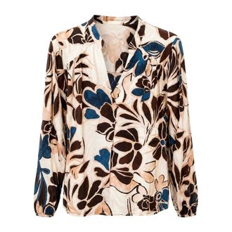 2-Biz Overhemden, Dames, Veelkleurig, XL, Nylon, Melina Blouse