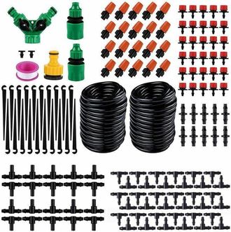 OEM Kit De Riego Por Microgoteo De 149 Piezas, Riego Autom&aacute;tico, Kit De Riego Por Goteo Autom&aacute;tico, Sistema De Riego De Jard&iacute;n, Jard&iacute;n Para Plantas 30m 4/