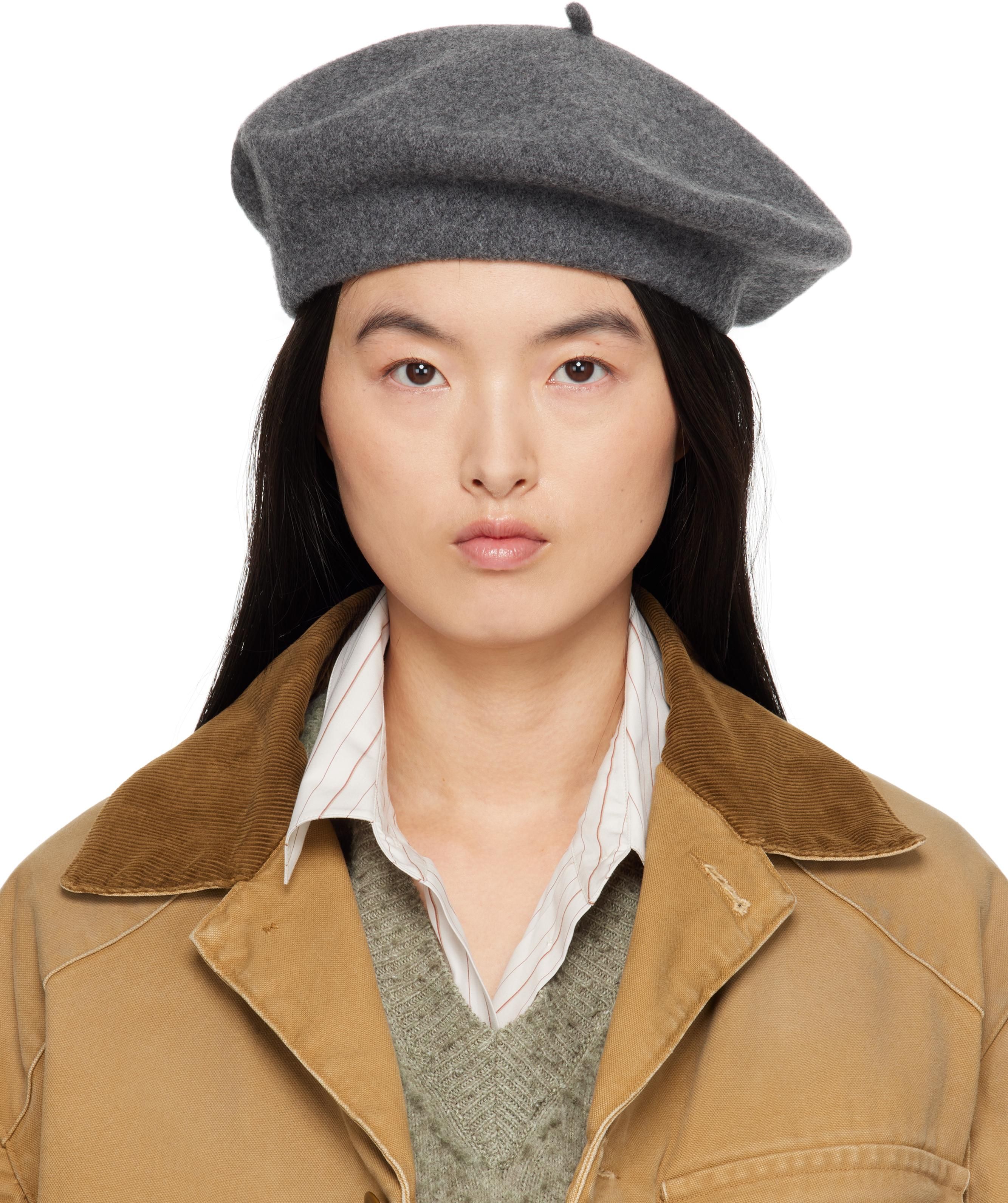 【Maison Margiela】White Wool Beret