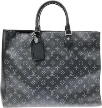 Louis Vuitton Pre-owned Monogram Eclipse Gran Sac Tote Bag - Dames - Vintage Shopper - Zwart - ONE Size - Vintage