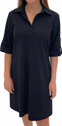 Peace of Cloth Ryan Tech Dress In Navy