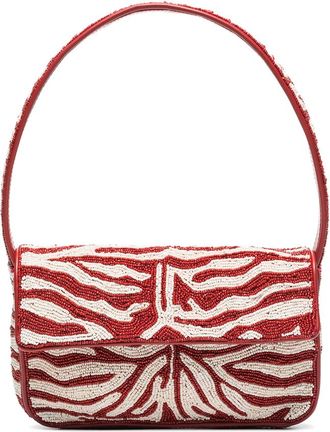 Staud Tommy Bead-embellished Shoulder Bag