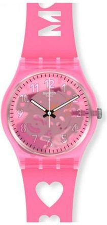 Swatch Womens Classic Pink Dial Watch