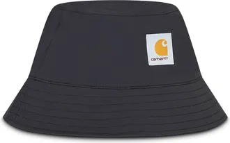 Carhartt Work in Progress Mens Bowden Bucket Hat Black Nylon