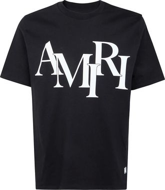 Amiri Hombre, Camisetas, Negro, Talla: M