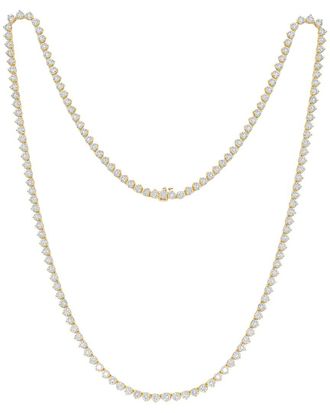 Diana M. Jewels Fine Jewelry 18K 48.65 Ct. Tw. Diamond Tennis Necklace