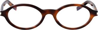 Saint Laurent Glasses, female, Brown, Size: 50 MM Chic Optical Glasses Jeanne Model