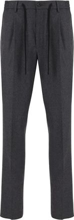 Tagliatore Broeken, Heren, Grijs, 2Xl, Wol, Newman Stretch Wool Pants