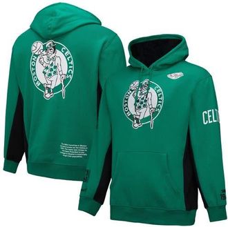 Mitchell & Ness Mens Mitchell & Ness Kelly Green Boston Celtics Hardwood Classics Team Origins Fleece Pullover Hoodie at Nordstrom, Size Medium