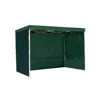 Regalos Miguel Packs Laterales Carpas Plegables - Pack 3 Laterales Lisos Para Carpas 3x2 Eco - Verde